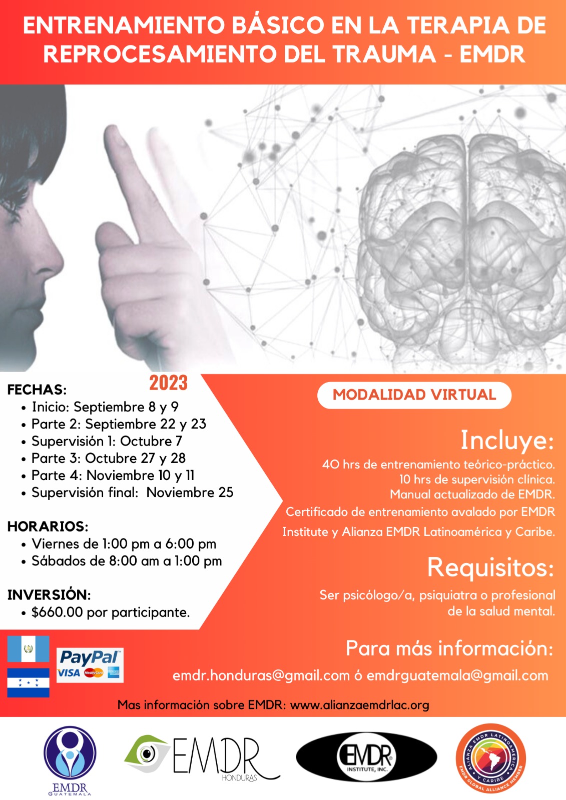 Entrenamiento Básico  EMDR